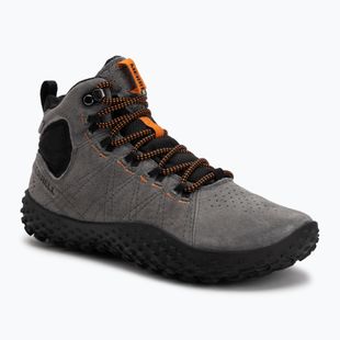 Încălțăminte barefoot pentru bărbați Merrell Wrapt Mid WP granite