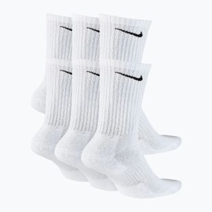 Șosete Nike Everyday Cushioned 6 perechi white/black