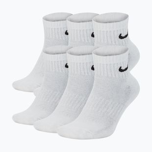 Șosete Nike Everyday Cushioned 6 perechi white/black