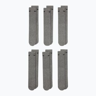 Șosete Nike Everyday Cushioned 6 perechi carbon heather/black