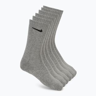 Șosete Nike Everyday Cushioned 6 perechi carbon heather/black
