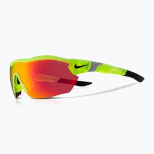 Ochelari de soare pentru bărbați Nike Show X3 Elite L matte volt/road red mirror