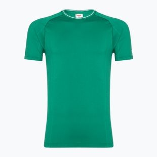 Tricou pentru bărbați Wilson Team Seamless Crew courtside green