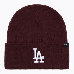 Căciulă de iarnă 47 Brand MLB Los Angeles Dodgers Haymaker dark maroon