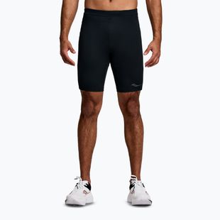 Pantaloni scurți de alertare pentru bărbați Saucony Fortify Lined Half black