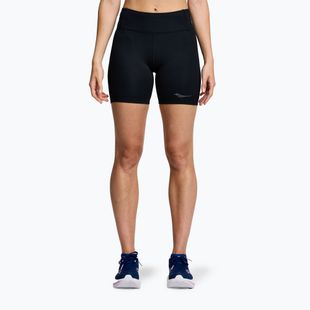 Pantaloni scurți de alertare pentru femei Saucony Fortify 6" black