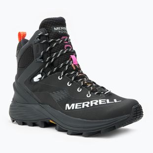 Încălțăminte de turism pentru bărbați Merrell Rogue Hiker Mid GTX black