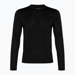 Longsleeve de alergare pentru bărbați Saucony Stopwatch black