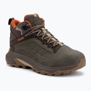 Încălțăminte de drumeție pentru bărbați Merrell Moab Speed 2 Ltr Mid Wp olive