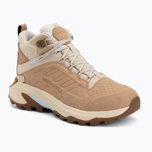 Încălțăminte de drumeție pentru femei Merrell Maob Speed 2 Leather Mid Black