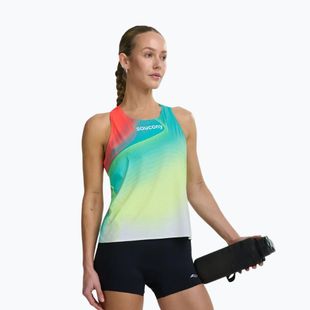 Tricou de alergare pentru femei Saucony Endorphin Singlet elite 26