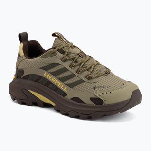 Încălțăminte de drumeție pentru bărbați Merrell Moab Speed 2 Gore-Tex olivine
