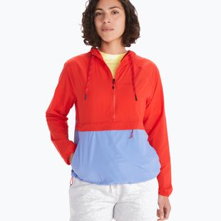 Marmot Campana Anorak jachetă de vânt pentru femei roșu-albastru M1263221749