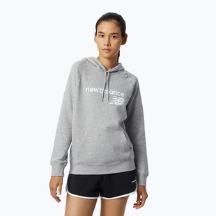 Bluză pentru femei New Balance Core Fleece Hoodie grey