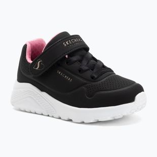 Încălțăminte pentru copii SKECHERS Uno Lite  black/rose gold