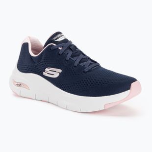 Pantofi de antrenament pentru femei SKECHERS Arch Fit Big Appeal navy/pink
