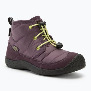 KEEN Howser II Chukka WP cizme junior plum perfect/daiquiri green