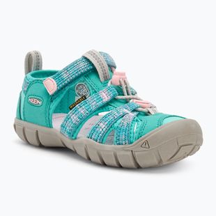 KEEN Seacamp II CNX sandale pentru copii aqua/giggle roz
