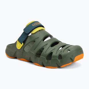 Sandale pentru copii KEEN Hyperflt green/orange peel