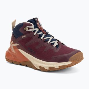 Încălțăminte de trekking pentru femei KEEN Targhee Apex Mid Wp fig/burnt brick