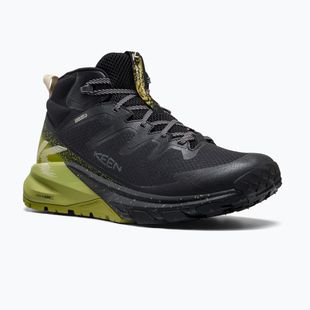 Încălțăminte de trekking pentru bărbați KEEN Targhee Apex Mid Wp black/golden cypress