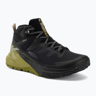 Încălțăminte de trekking pentru bărbați KEEN Targhee Apex Mid Wp black/golden cypress