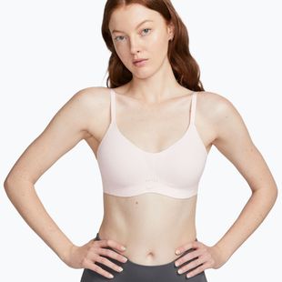 Sutien de antrenament Nike Alate Minimalist Light-Support light soft pink/stone mauve/pink oxford