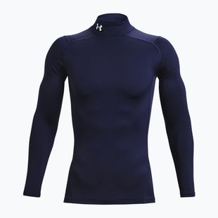Longsleeve de antrenament pentru bărbați Under Armour Comp Mock UA Armour midnight navy/white