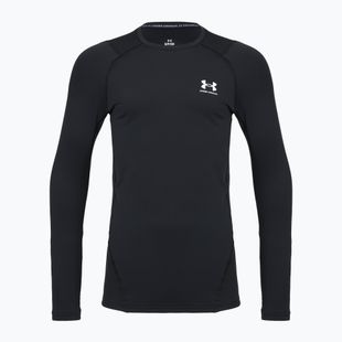 Longsleeve de antrenament pentru bărbați Under Armour CG Armour Fitted Crew black/white