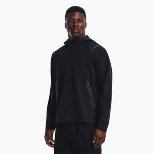Jachetă de antrenament pentru bărbați Under Armour Unstoppable negru 1370494