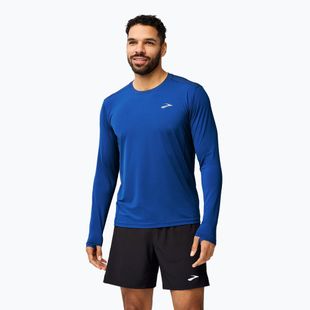 Longsleeve de alergare pentru bărbați Brooks Atmosphere 3.0 neo blue