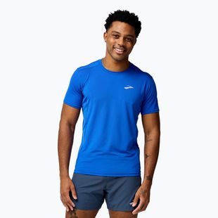 Tricou de alergare pentru bărbați Brooks Atmosphere 3.0 neo blue
