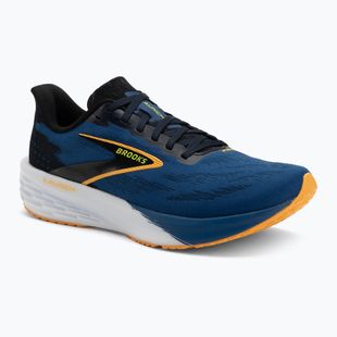 Încălțăminte de alergare pentru bărbați Brooks Launch 11 black/navy peony/orange