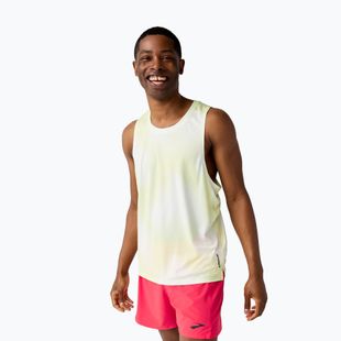 Tricou de alergare pentru bărbați Brooks Dash Singlet Printed Sleeveless euphoryc luminary