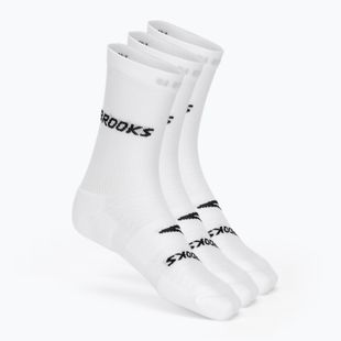 Șosete de alergare Brooks Run-In Crew 3-Pack white