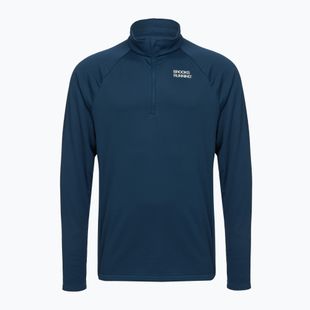 Bluză de alergare pentru bărbați Brooks Thermal Reflective 1/2 Zip blue
