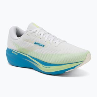 Încălțăminte de alergare pentru bărbați Brooks Ghost Amp white/blue/paradise green