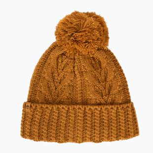 Căciulă de iarnă pentru femei Timberland Cable Premium Pom Beanie wheat