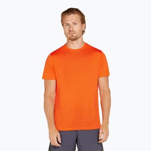 Tricou de trekking pentru bărbați icebreaker Merino 125 Cool-Lite Sphere III SS Tee blaze