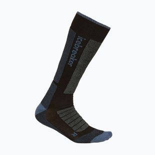 Șosete de schi pentru femei icebreaker Merino Ski+ Ultralight OTC black/dawn/graphite