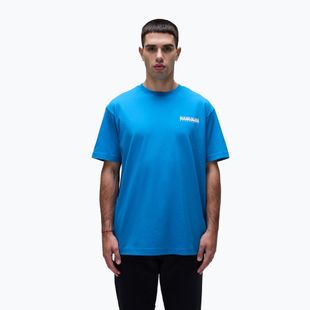 Tricou pentru bărbați Napapijri S-Linth blue sapphire