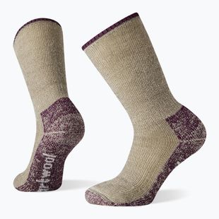 Șosete de trekking pentru femei Smartwool Mountaineer Classic Edition Maximum Cushion Crew taupe