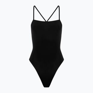 Costum de baie dintr-o piesă pentru femeiHurley Solid Square Neck Moderate One Piece black