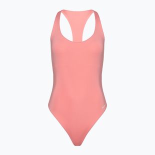 Costum de baie dintr-o piesă pentru femei Hurley O&O Solid Racerback Moderate One Piece pacific pink