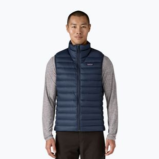 Vestă pentru bărbați Patagonia Down Sweater new navy