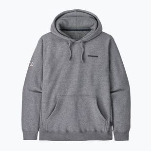 Patagonia Fitz Roy Icon Uprisal Hanorac cu glugă din gravel heather Sweatshirt