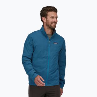 Geacă hibrid pentru bărbați Patagonia Thermal Airshed wavy blue
