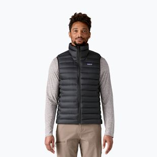 Vestă pentru bărbați Patagonia Down Sweater black