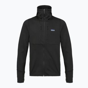 Hanorac de trekking pentru bărbați Patagonia R1 Thermal Full Zip Hoody black
