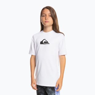 Tricou de înot pentru copii Quiksilver Solid Streak white